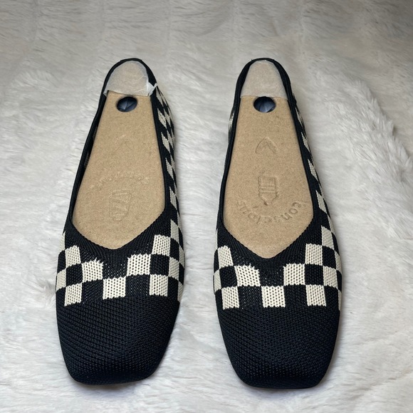 VIVAIA Square-Toe V-Cut Flats (Margot™ 2.0) EU 41 / US 9.5 - Picture 6 of 10